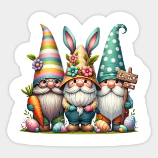 Spring Gnomes design Sticker